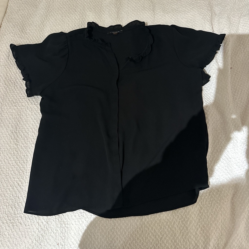 Elegant Black Women's Top